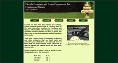 Desktop Screenshot of floridafountainandstatuary.com